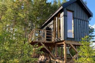 Дома для отпуска Viking house in the tree! Jacuzzi, Sauna, Apkure! Līči Дом с 1 спальней-46