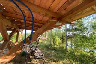 Дома для отпуска Viking house in the tree! Jacuzzi, Sauna, Apkure! Līči Дом с 1 спальней-81