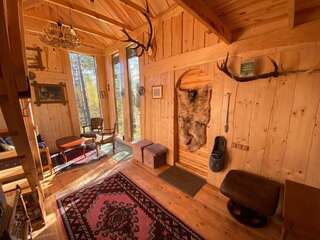 Дома для отпуска Viking house in the tree! Jacuzzi, Sauna, Apkure! Līči Дом с 1 спальней-94