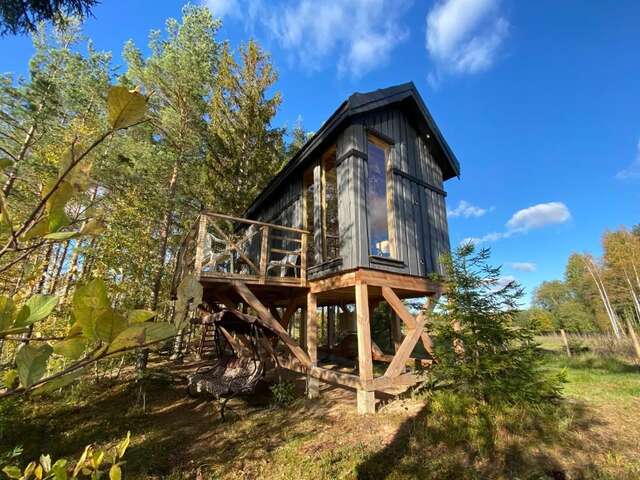 Дома для отпуска Viking house in the tree! Jacuzzi, Sauna, Apkure! Līči-104