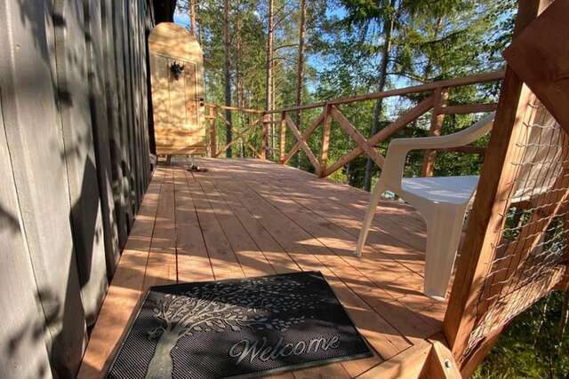 Дома для отпуска Viking house in the tree! Jacuzzi, Sauna, Apkure! Līči-24