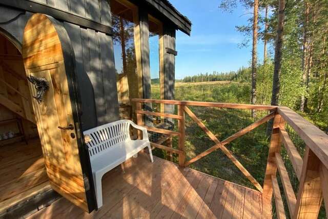 Дома для отпуска Viking house in the tree! Jacuzzi, Sauna, Apkure! Līči-59